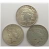 Image 1 : 3-PEACE SILVER DOLLAR BU
