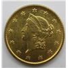 Image 1 : 1849 OPEN WREATH $1 GOLD LIBERTY