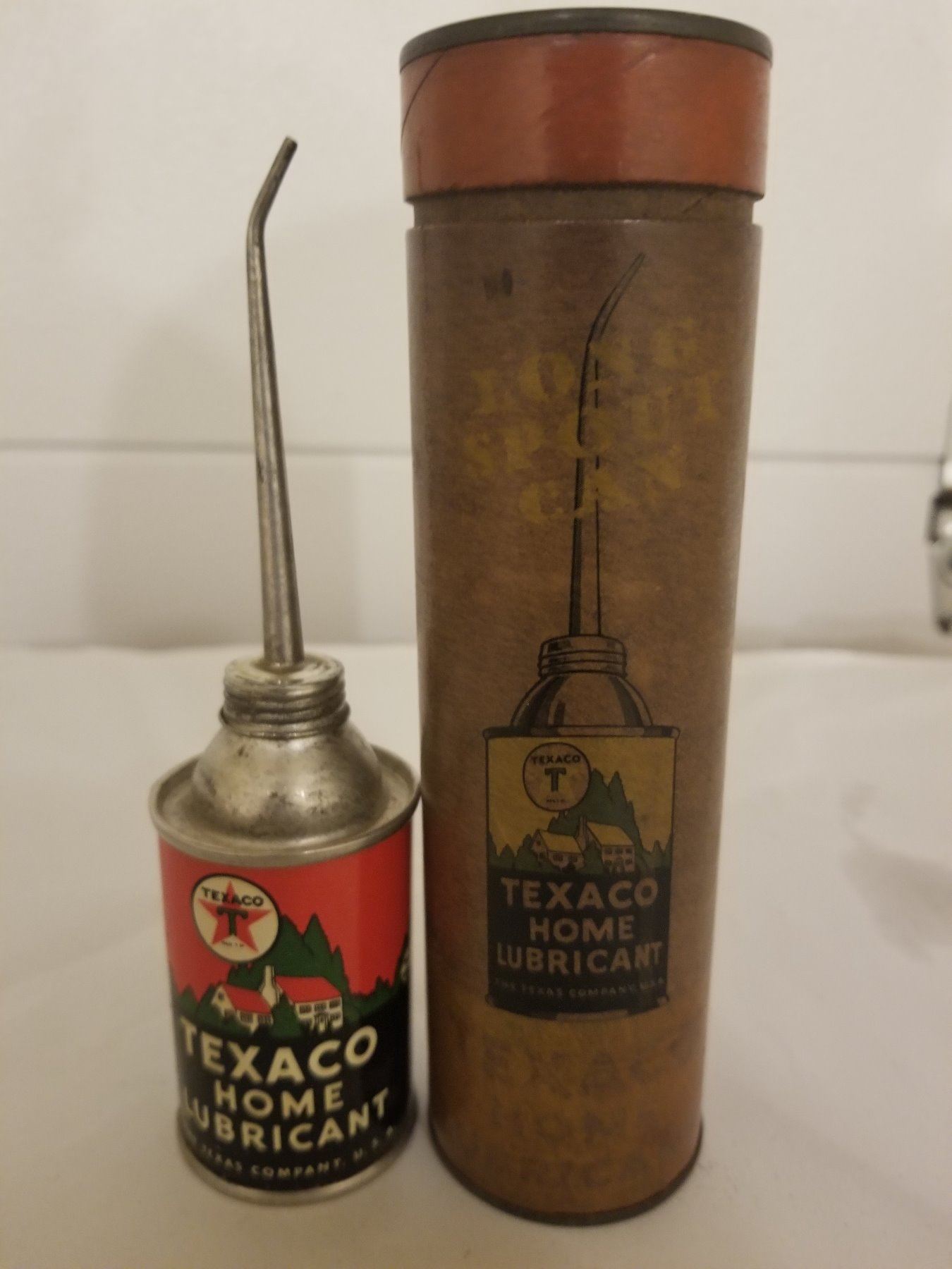 Texaco Box HOME LUBE OILER (TEXACO) *RARE FIND, IN ORIGINAL BOX* - Schmalz Auctions