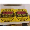 Image 1 : PAIR OF PIPELINE CROSSING SIGNS (AMOCO) *MINT UNUSED*'