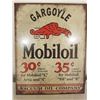 Image 1 : TIN SIGN (REPRODUCTION-MOBIL OIL GARGOYLE) *12" X 16"*