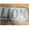 Image 3 : TIN SIGN (GALION) *21" X 7"*