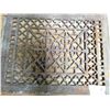 Image 2 : CAST IRON GRATE (ORNATE) *16" X 12"*