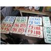 Image 1 : 7 SETS OF 1970s LICENSE PLATES