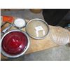 Image 2 : LOT OF TAIL LIGHTS & HEAD LIGHTS (GLASS, CHROME & PLASTIC PCS)
