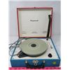 Image 2 : RECORD PLAYER (VAGABOND) *VINTAGE* (WORKS, NEEDS NEEDLE)