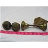 Image 1 : 2 SETS DOOR KNOBS (BRASS)