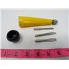 Image 2 : WOOD HANDLED AUGER, SCREWDRIVERS & 2 MULTI SCREWDRIVERS