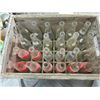 Image 1 : WOODEN CRATE WITH 24 POP BOTTLES (MISSION, STUBBY, DIET RITE, ETC)