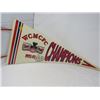 Image 1 : HOCKEY PENNANT (MONTREAL CANADIENS) *STANLEY CUP CHAMPIONSHIP 1992-93* (SIGNED BY LYLE ODELINE)