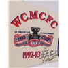 Image 2 : HOCKEY PENNANT (MONTREAL CANADIENS) *STANLEY CUP CHAMPIONSHIP 1992-93* (SIGNED BY LYLE ODELINE)