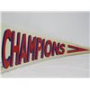 Image 3 : HOCKEY PENNANT (MONTREAL CANADIENS) *STANLEY CUP CHAMPIONSHIP 1992-93* (SIGNED BY LYLE ODELINE)