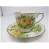 Image 2 : TEACUP, SAUCER, PLATE, CREAM & SUGAR (ROYAL ALBERT)