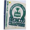 Image 2 : HOCKEY PENNANT (SWIFT CURRENT BRONCOS 1990-91)
