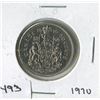 Image 1 : CANADIAN 50 CENT COIN 1970)