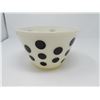 Image 2 : MIXING BOWL (FIRE KING WHITE POLKA DOT) RARE *6 CUP* (NO CHIPS/CRACKS)