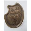 Image 2 : BRASS ASHTRAY (ARMY OFFICER & HIS SMILING LADY)