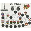 Image 1 : 15 CNDN 50 & 25 CENT PCS (1867-1992) *2 -50 CENTS, 13 - 25 CENTS)'