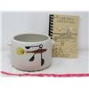 Image 1 : BEAN POT (WEST BEND) & COOKBOOK (CARIBOU CROSSING)