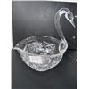 Image 1 : CONDIMENT DISH *CRYSTAL SWAN*