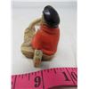 Image 7 : LOT OF 3 (INCUBATOR THERMOMETER; MEDICINE BOTTLE & FIGURINE *FISHERMAN IN BOAT*)
