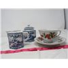 Image 1 : CUP, SAUCER, CREAM & SUGAR