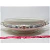 Image 2 : CASSEROLE DISH (LARGE PORCELAIN), WOOD PLAQUE
