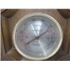 Image 2 : WALL BAROMETER (SPRINGFIELD) *BROWN PLASTIC CASE*
