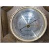Image 3 : WALL BAROMETER (SPRINGFIELD) *BROWN PLASTIC CASE*