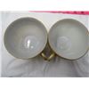 Image 9 : 5 SAUCERS, 2 TEACUPS, MATCHING CREAM PITCHER (JAPAN)