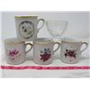 Image 2 : 4 COFFEE MUGS & SUGAR BOWL