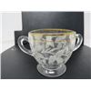 Image 7 : LOT OF 3 (NAPKIN HOLDER - THOMAS KINKADE; SERVING DISH - ROYAL ALBERT; GLASS SUGAR BOWL)