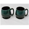 Image 17 : TEAPOT (BLUE MOUNTAIN) W/CREAM SUGAR & 2 CUPS (EVANGELINE, MADE IN CANADA)