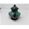 Image 4 : TEAPOT (BLUE MOUNTAIN) W/CREAM SUGAR & 2 CUPS (EVANGELINE, MADE IN CANADA)