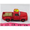 Image 4 : LOT OF 4 TOY TRUCKS (3 ARE 4" L; 1 IS 5"L) *2 FORD, 2 CHEV*