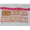 Image 2 : LOT OF WADE FIGURINES (3) AND NABOB COUPONS