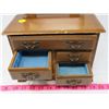 Image 5 : WOODEN MUSICAL JEWELRY BOX (WORKS) *13" X 9½"*