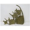 Image 3 : METAL WALL DÉCOR (FISH), CANDLE STICK HOLDER, PLATES, MINI TRAY