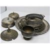 Image 1 : LOT OF SLIVER PLATED TRAYS, ETC