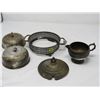 Image 2 : LOT OF SLIVER PLATED TRAYS, ETC
