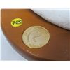 Image 3 : *DUCKS UNLIMITED* WHITE POLAR BEAR (ON WOODEN BASE) *9X13 INCHES*
