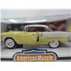 Image 2 : MODEL DIE CAST CAR (1955 CHEVY BELAIR) *1:18 SCALE*