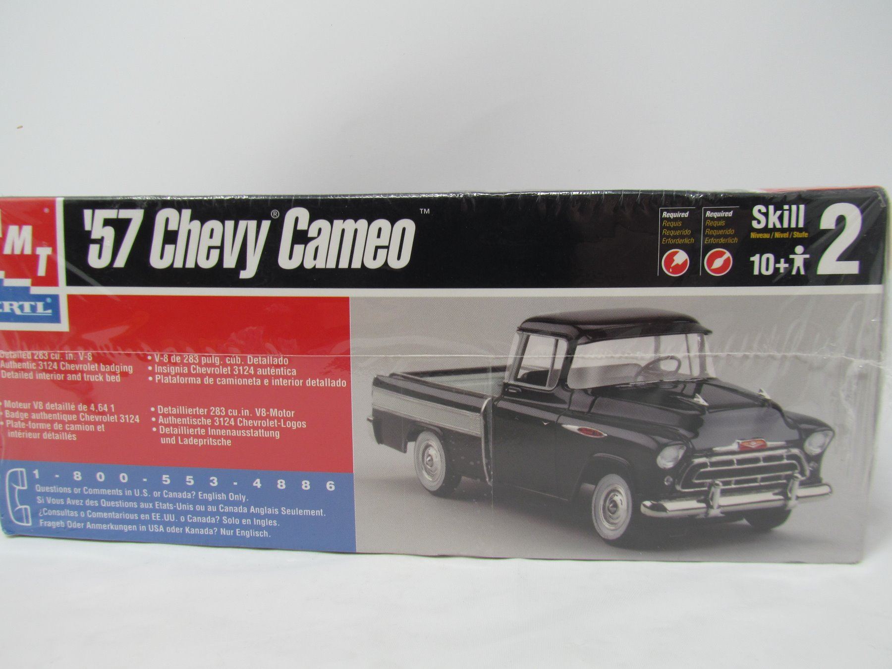 Model Plastic Truck Amt 1957 Chevy Cameo