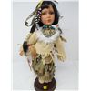 Image 1 : AMERICAN NATIVE FEMALE DOLL (DYNASTY DOLL COLLECTION) *17 INCHES TALL*