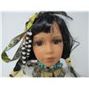 Image 2 : AMERICAN NATIVE FEMALE DOLL (DYNASTY DOLL COLLECTION) *17 INCHES TALL*