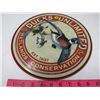 Image 1 : ADVERTISING PLATE (DUCKS UNLIMITED) *METAL* (12" ROUND) (REPRO)