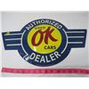 Image 1 : AUTO ADVERTISING SIGN (USED OK CARS) METAL  (REPRO)