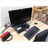 Image 1 : COMPUTER EQUIPMENT IN OFFICE INC. 8 VIEWSONIC MONITORS, LENOVO COMPUTERS (HARD DRIVES REMOVED),