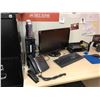 Image 2 : COMPUTER EQUIPMENT IN OFFICE INC. 8 VIEWSONIC MONITORS, LENOVO COMPUTERS (HARD DRIVES REMOVED),