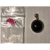 Image 1 : Rare Sterling silver Star Ruby Pendant Total Weight 67.5 ct
